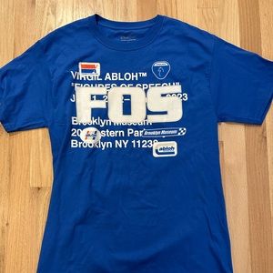 New Virgil Abloh Brooklyn Museum Figures of Speech Medium Champion Tee